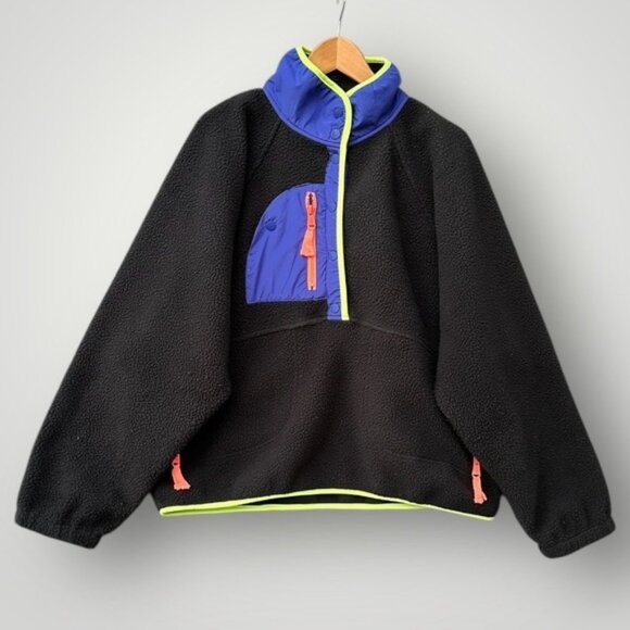 Free People Jackets & Blazers - Free People fleece jacket pullover women size XL